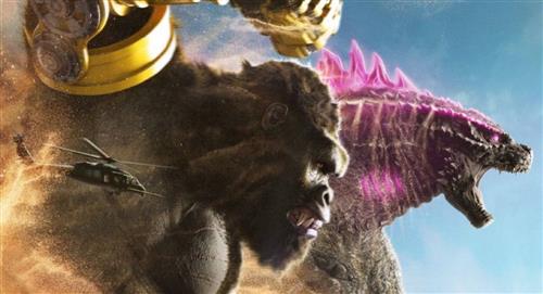 ¡El caos se acerca! "Godzilla x Kong: The New Empire" brilla con su nuevo poster