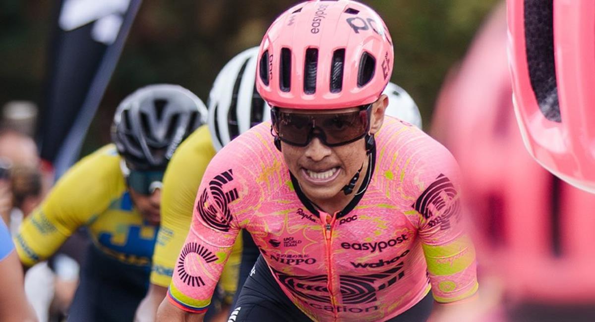 Esteban Chaves repuntó en la tercera jornada de la Vuelta a Cataluña. Foto: Instagram Esteban Chaves