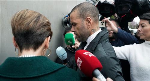 El futbolista Dani Alves fue liberado tras 14 meses de prisión 