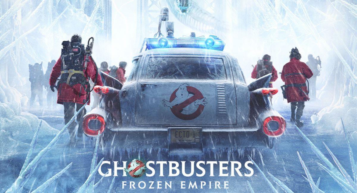 "Ghostbusters: Frozen Empire" ya puede verse en varios países del mundo. Foto: Twitter @Ghostbusters