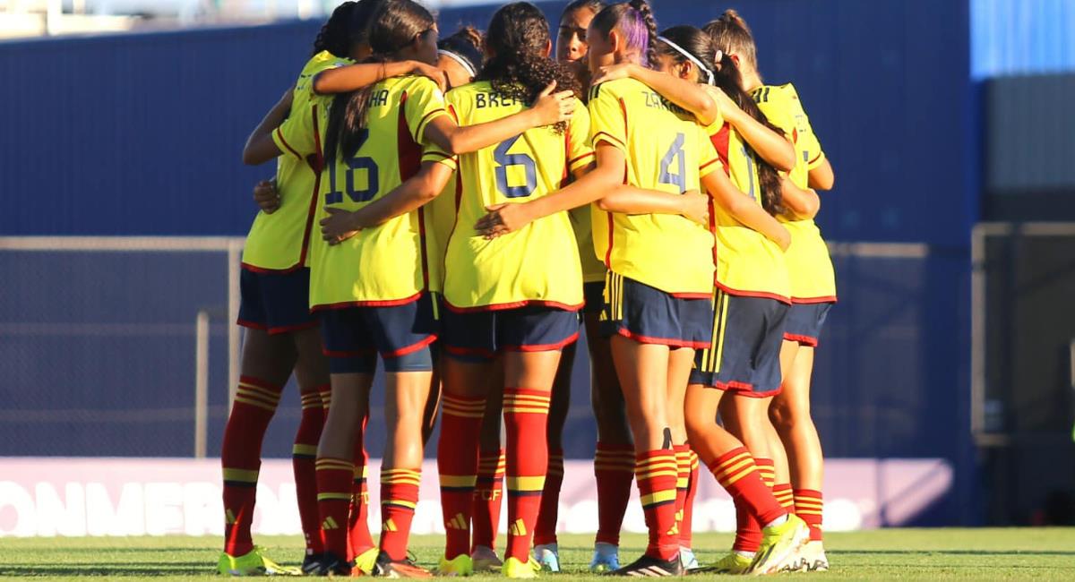 Colombia pelea por la clasificación al mundial sub17. Foto: Facebook FCF