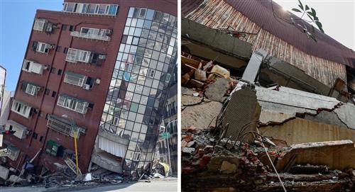 Las impactantes imágenes y videos que deja el terremoto en Taiwán 