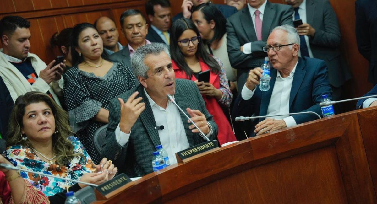 Se levanta la sesión donde se discutió el Proyecto de Ley que busca transformar el Sistema de Salud en Colombia. Foto: Twitter @SenadoGovCo