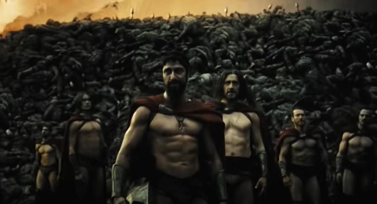 Gerard Butler interpreta a Leonidas en ´300´ de Zack Snyder. Foto: Youtube