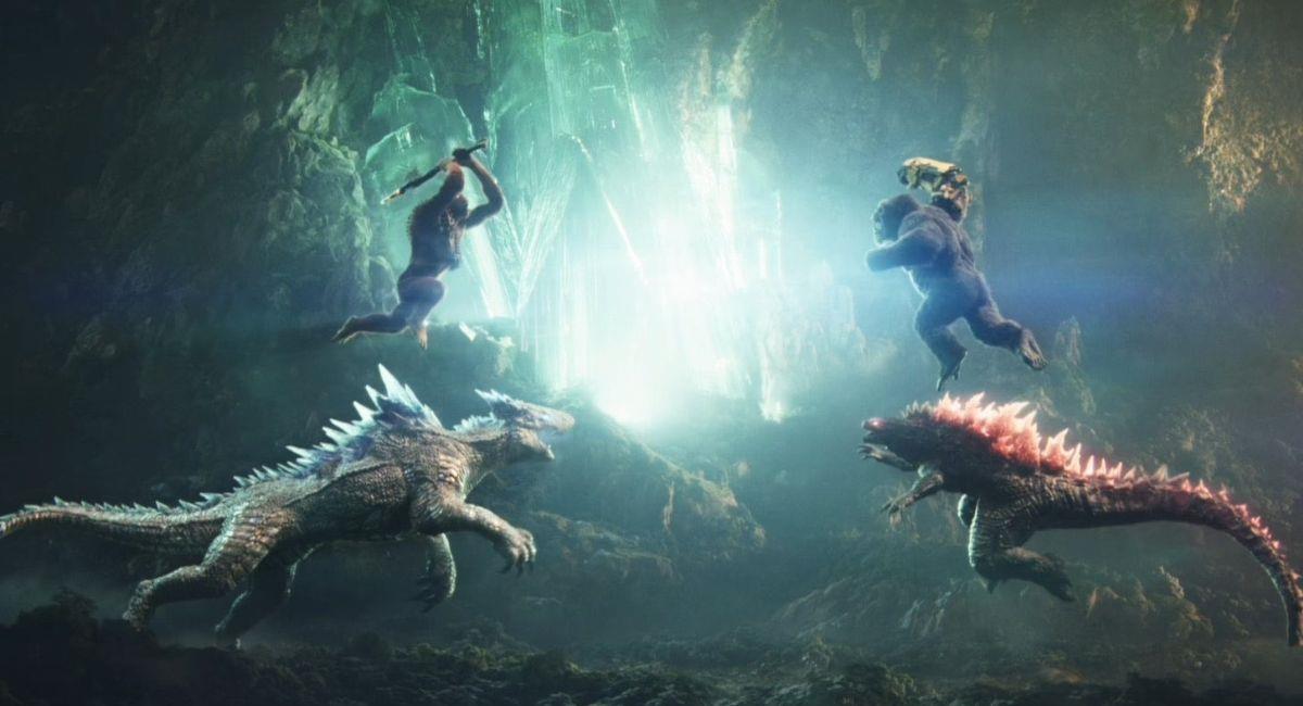 "Godzilla x Kong: The New Empire" sigue cosechando ganancias en su paso por los cines del mundo. Foto: Twitter @GodzillaXKong