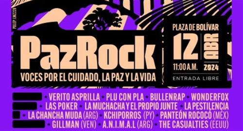 PazRock: El debut de este super concierto en la ciudad de Bogotá