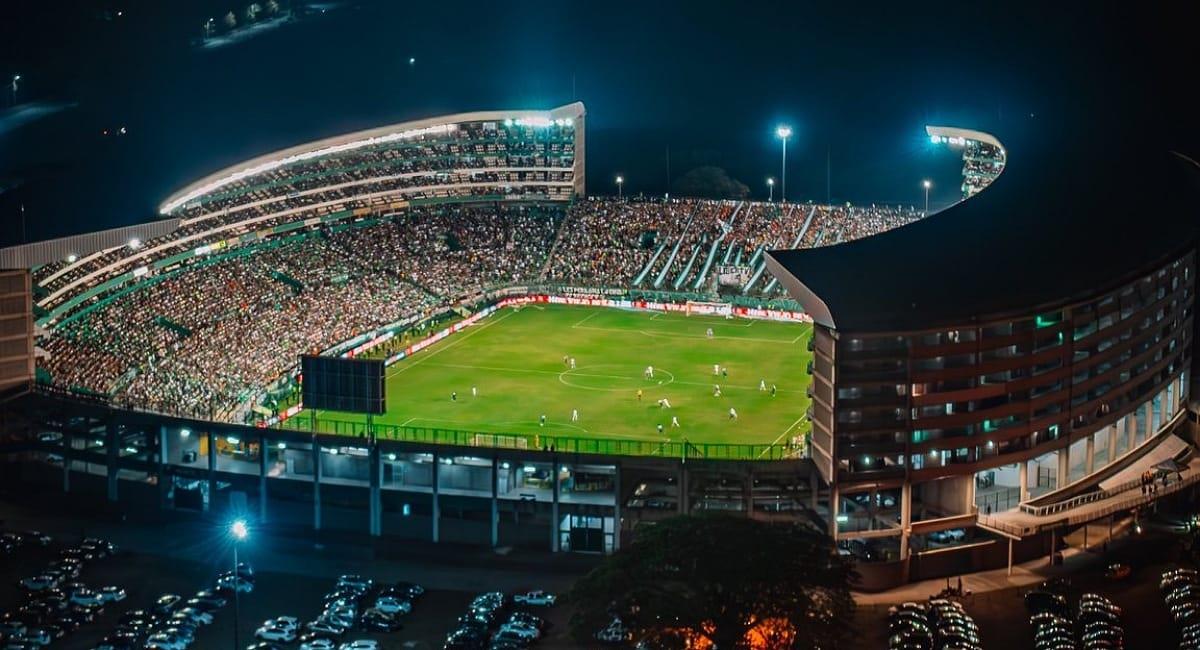 ¿Cuál es el estadio de fútbol más grande de Colombia?. Foto: Twitter @DavidPalpito