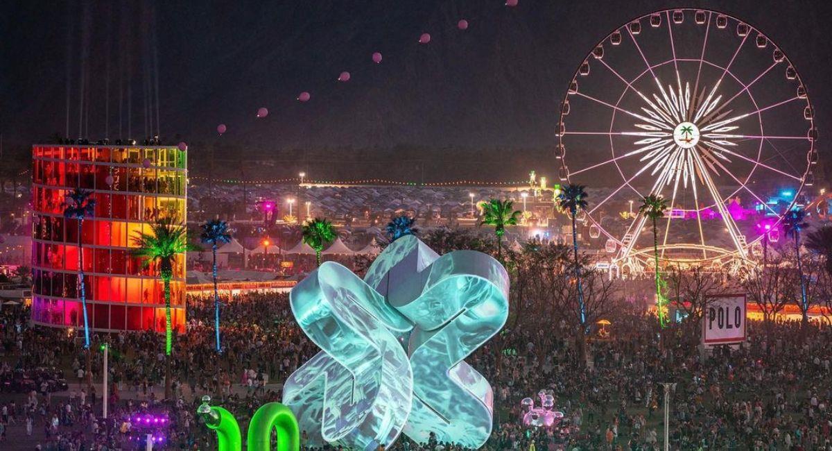 Festival de música Coachella. Foto: Instagram @coachella