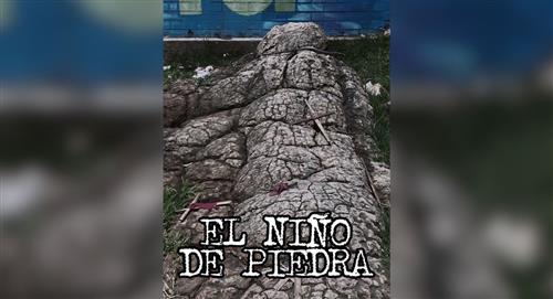 La roca con forma de niño en Bogotá: ¿maldición de madre?