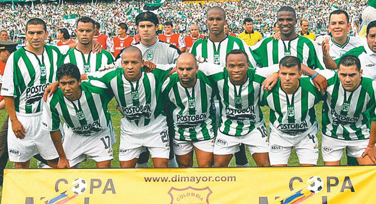 Nacional acabó con el sueño de Santa Fe de volver a ser campeón del fútbol colombiano en 2005. Foto: Twitter @ATLNACIONALCOL_