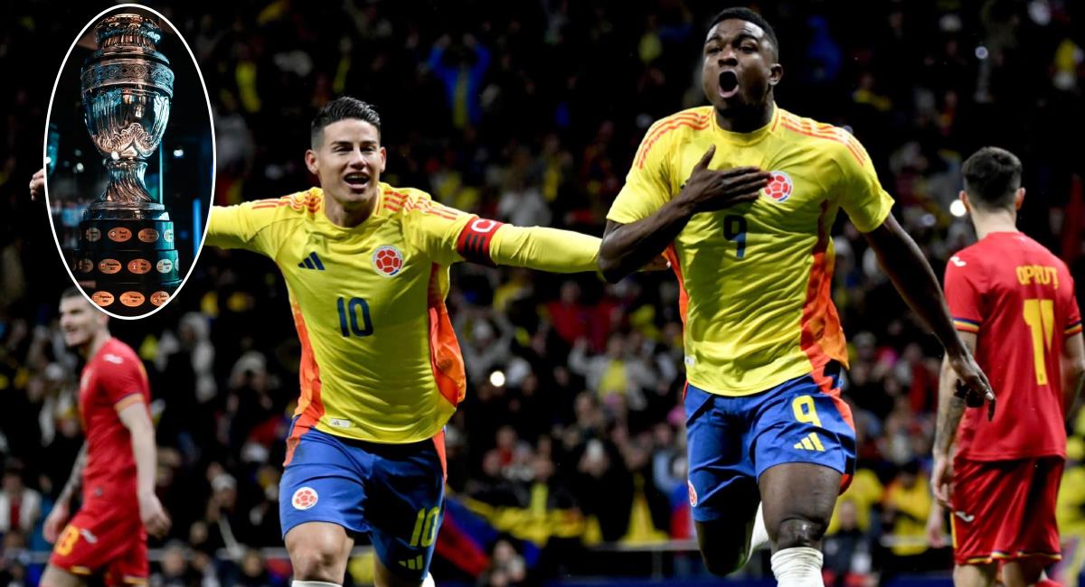 Colombia disputará la Copa América desde el grupo D. Foto: Facebook FCF/Copa América