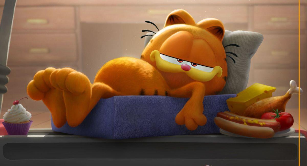 "Garfield: Fuera de Casa" se estrenará en muy pocos días en los cines de Colombia. Foto: Twitter @GarfieldMovie