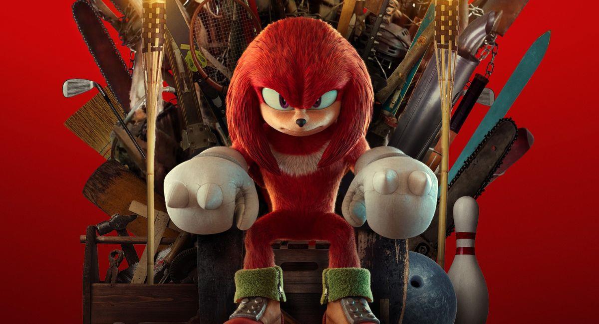 "Knuckles" será la primera serie derivada de las películas de "Sonic". Foto: Twitter @SonicMovie