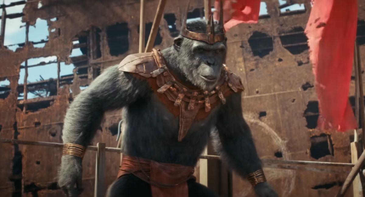 "El Planeta de los Simios: Nuevo Reino" llegará en un par de semanas a los cines de Colombia. Foto: Youtube Captura 20th Century Studios