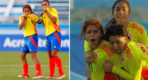 Con sufrimiento y en la última jugada, Colombia venció a Venezuela