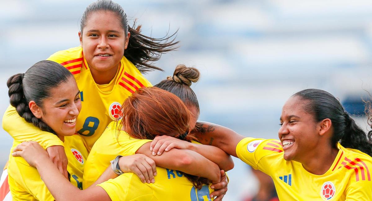 Colombia es, junto a Brasil, líder del Sudamericano Femenino Sub20. Foto: Facebook FCF