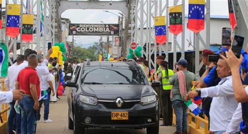 Tras ocho años reabren el Puente Internacional Unión entre Colombia y Venezuela
