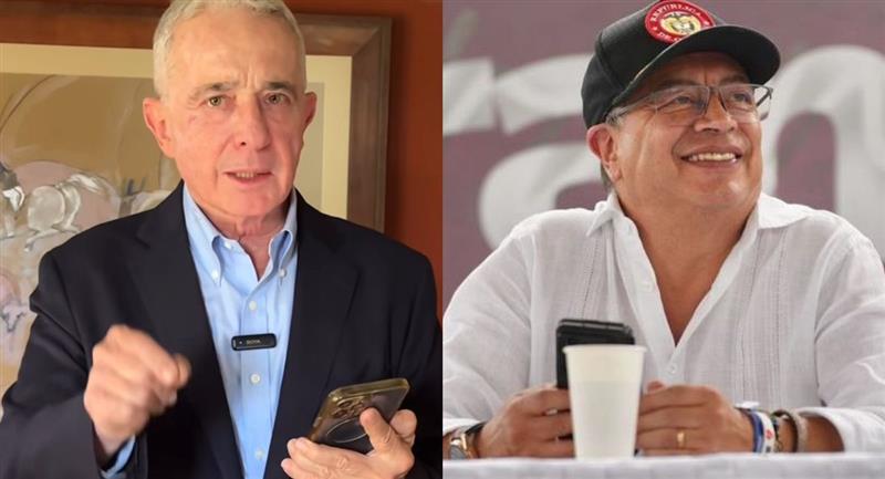 Álvaro Uribe hace fuertes acusaciones frente al presidente Petro