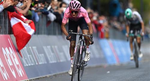 Tadej Pogacar se hizo con la victoria en la etapa 7 del Giro de Italia
