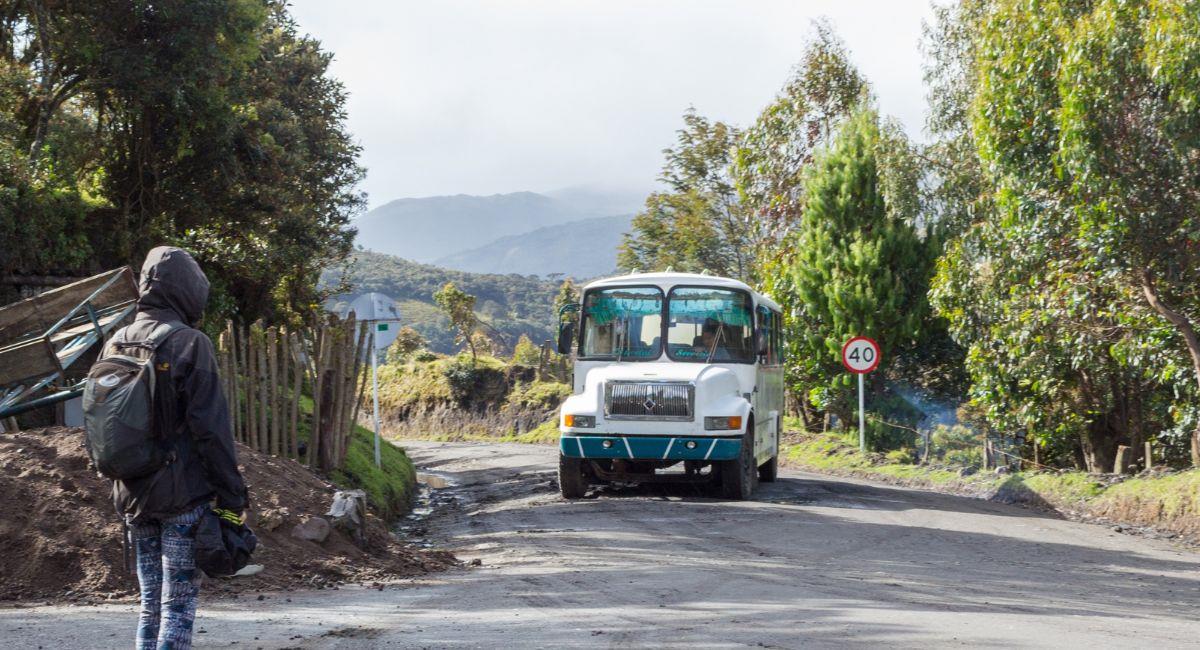 Un bus fue interceptado en Cauca con gran cantidad de explosivos. (Imagen de referencia). Foto: Shutterstock